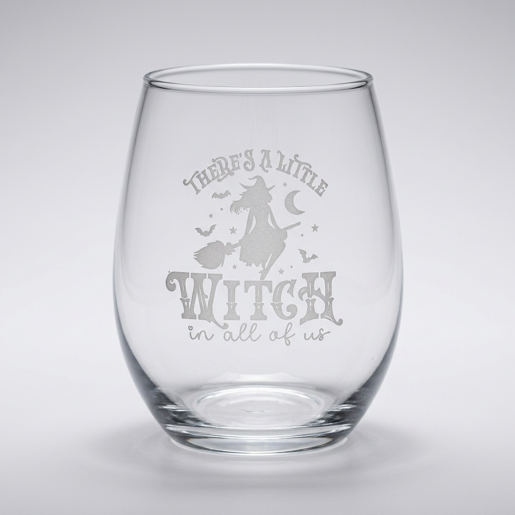 20.5 oz Stemless Wine Glass Custom Engraved