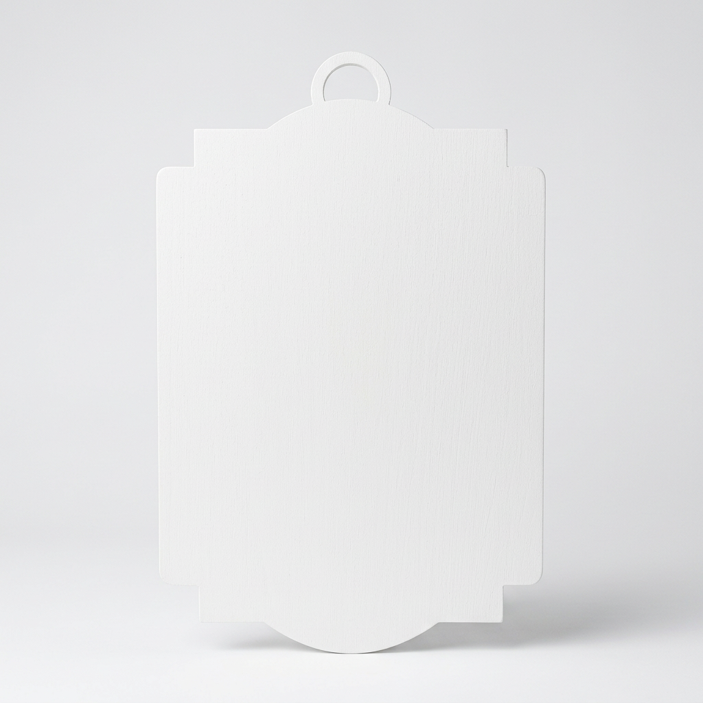 Hocus Pocus door hanger plaque rear view on a neutral background