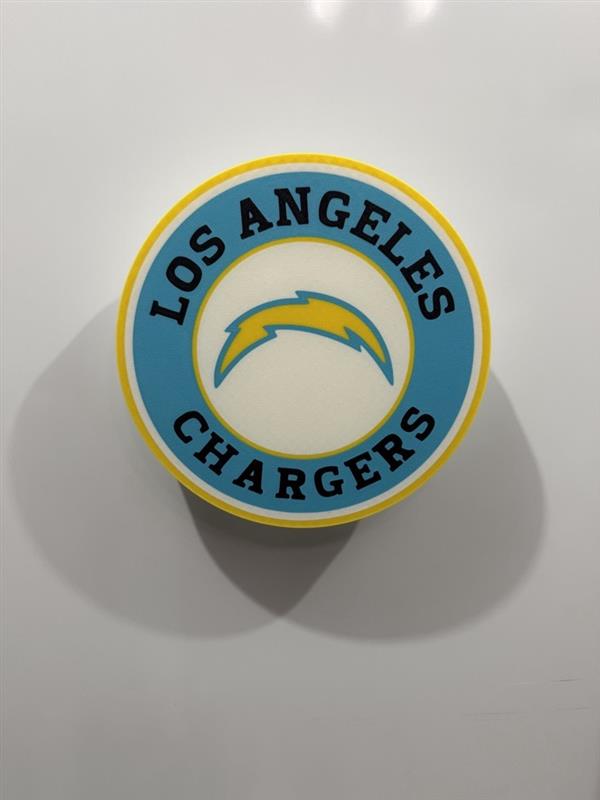 Los Angeles Chargers Wall Plaque Sign